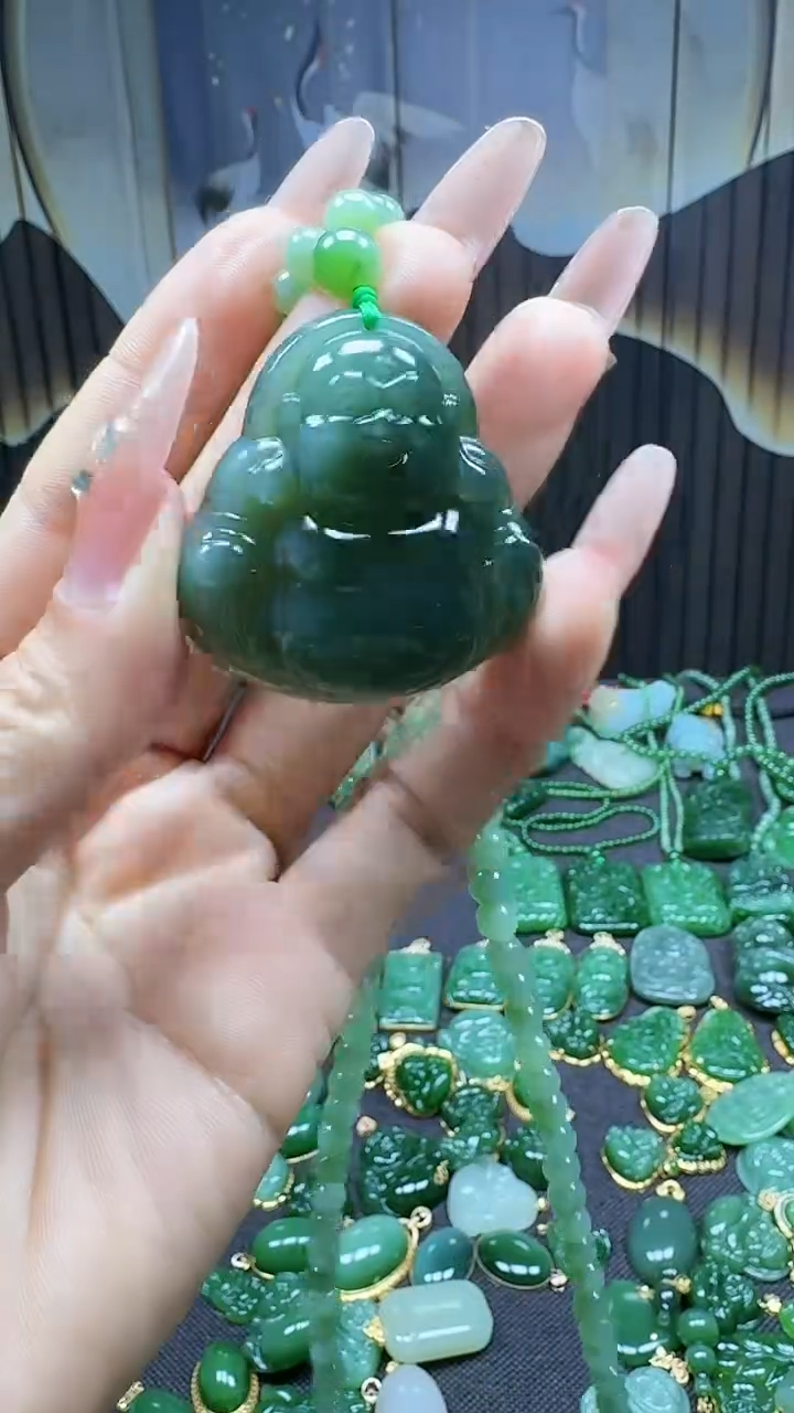 【闪购商品】和田玉挂件未镶嵌1