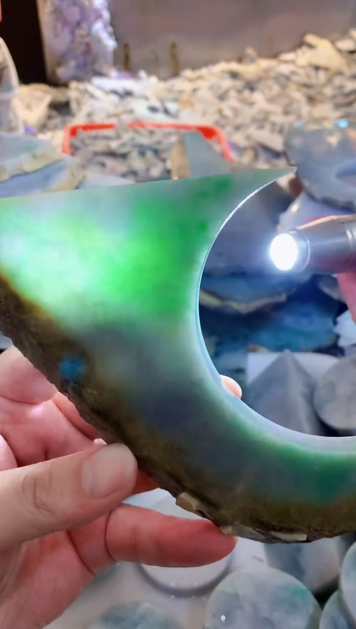 【闪购商品】翡翠颈饰未镶嵌0东0翡翠珠宝19