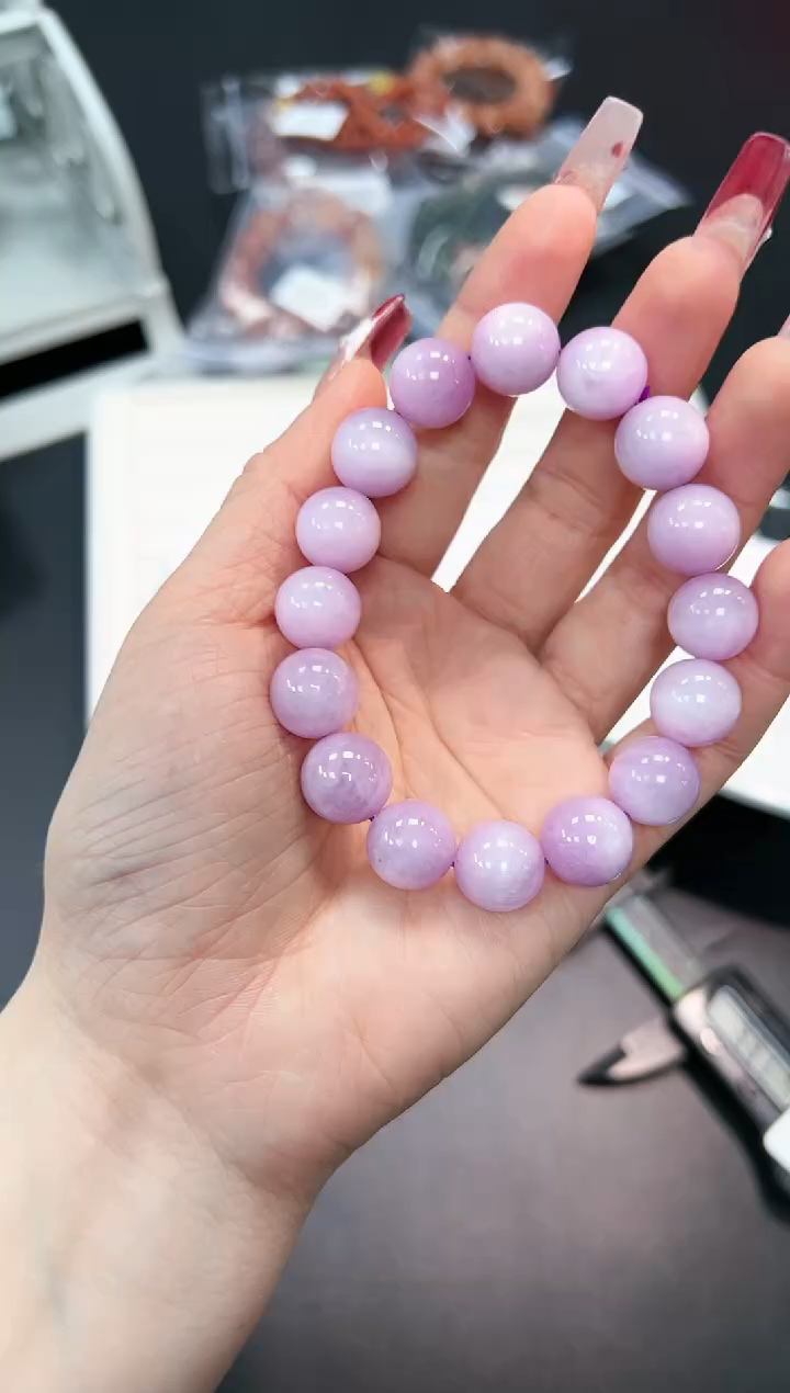 【闪购商品】锂辉石手串未镶嵌56s多样性发其一/1条默认微瑕