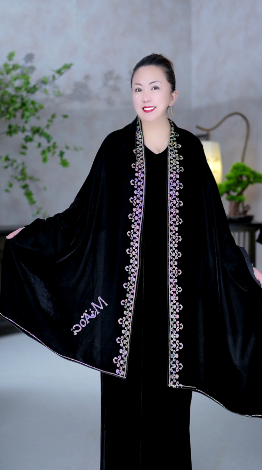 5【MIAOCI】WJ568时尚香味百搭丝绒围巾