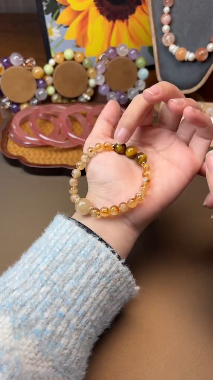 未镶嵌手串水晶1