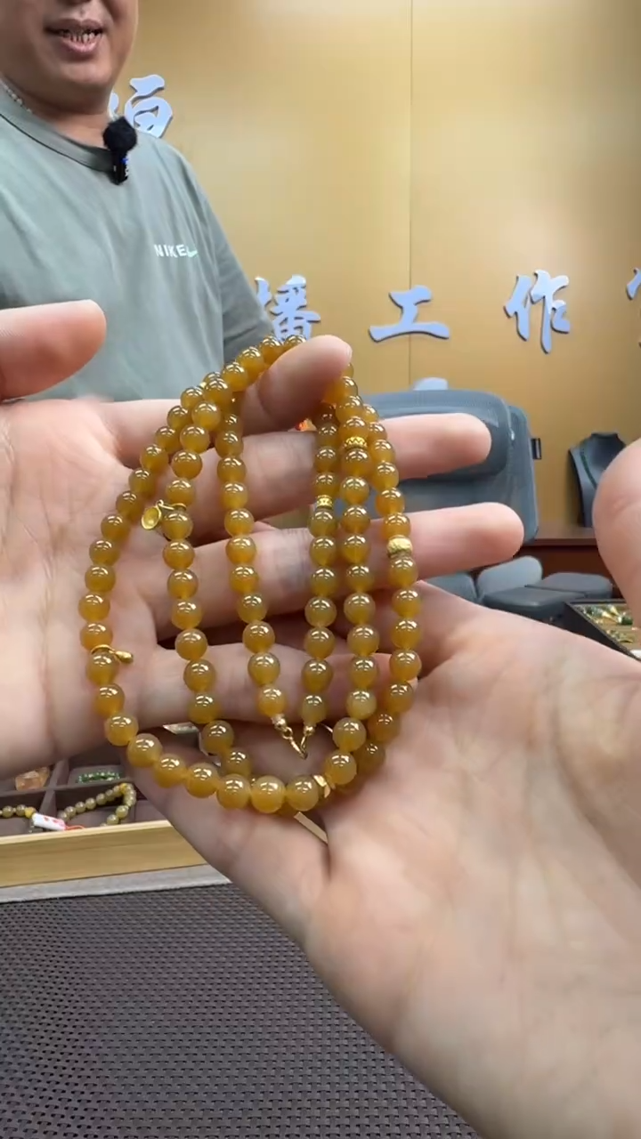 和田玉未镶嵌颈饰项链5-6
