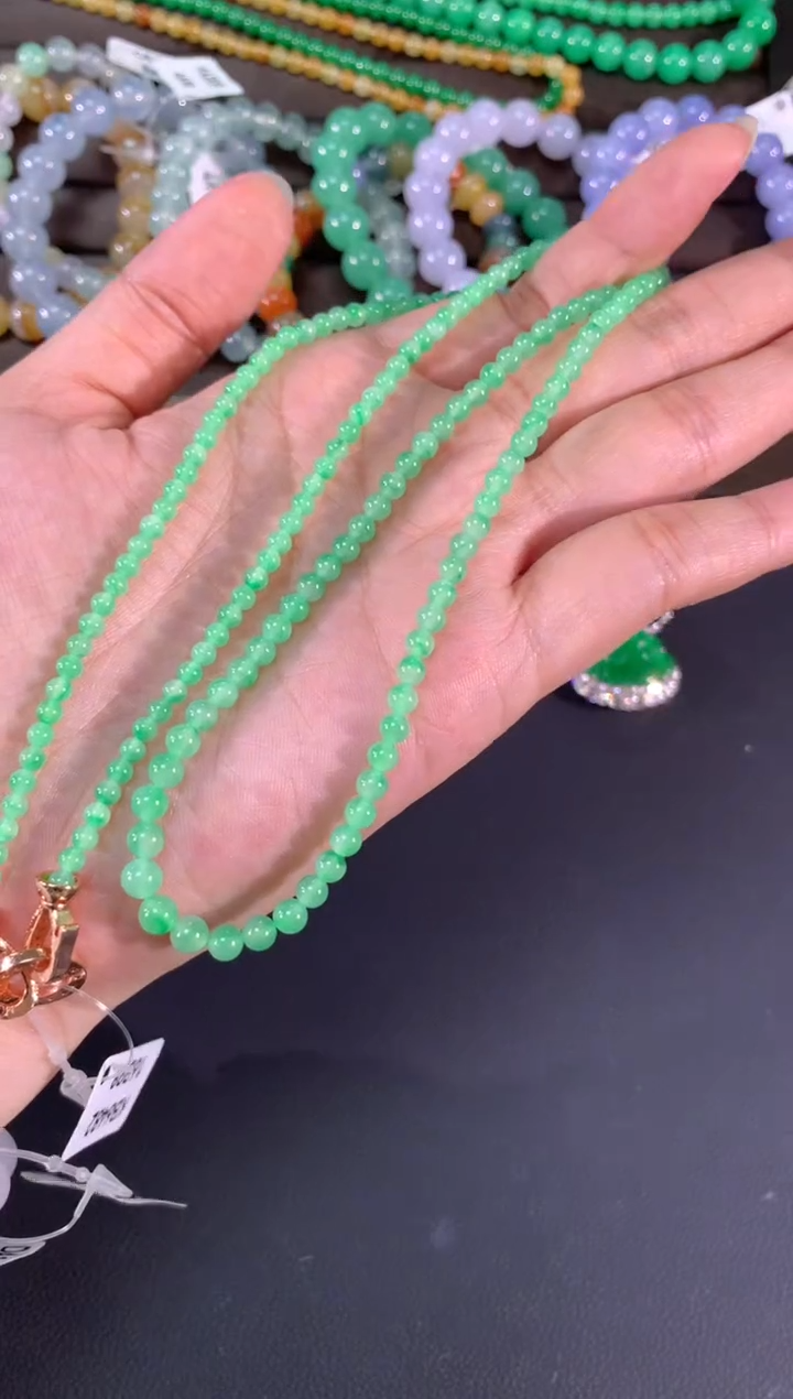 【闪购商品】翡翠项链未镶嵌Z253|6500