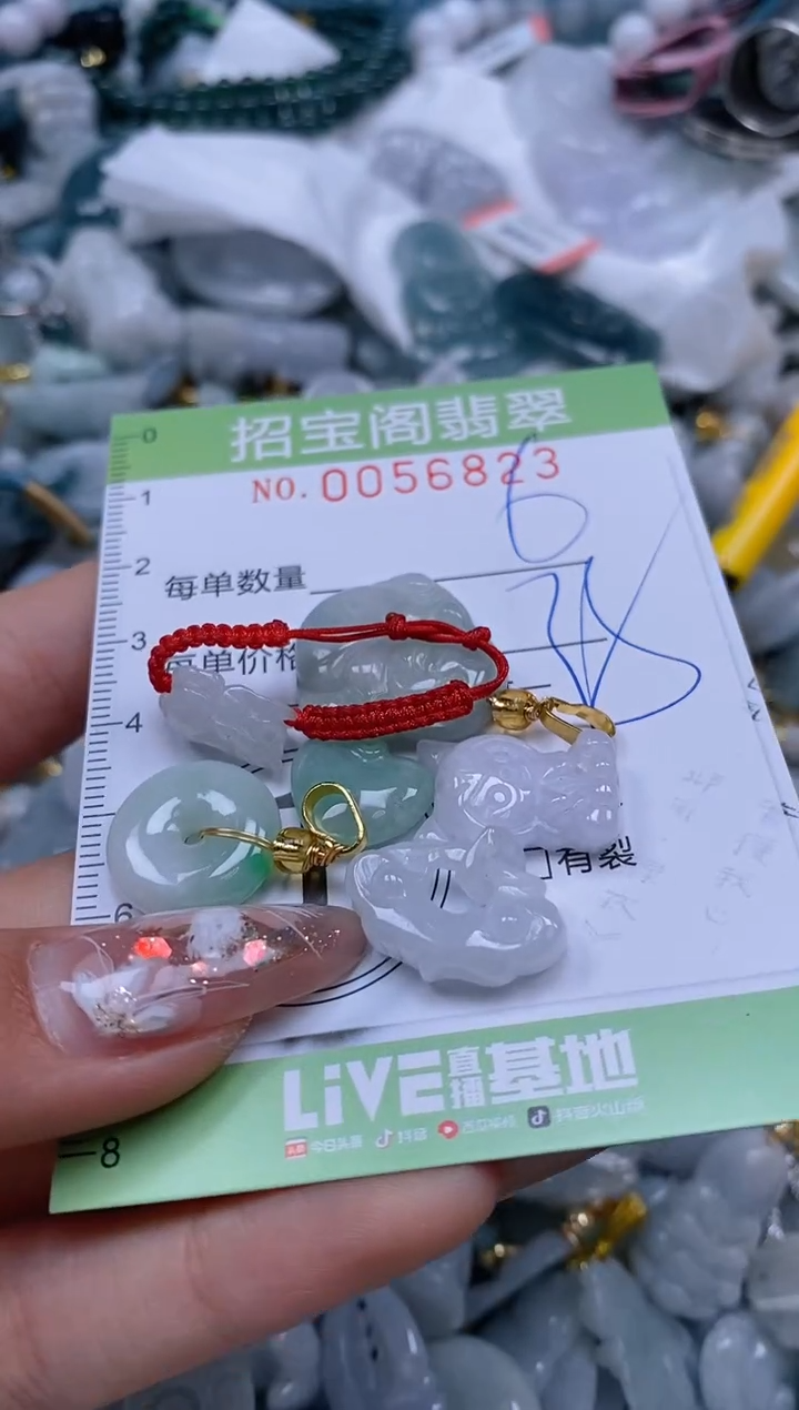 【闪购商品】翡翠颈饰未镶嵌闪购商品0056823