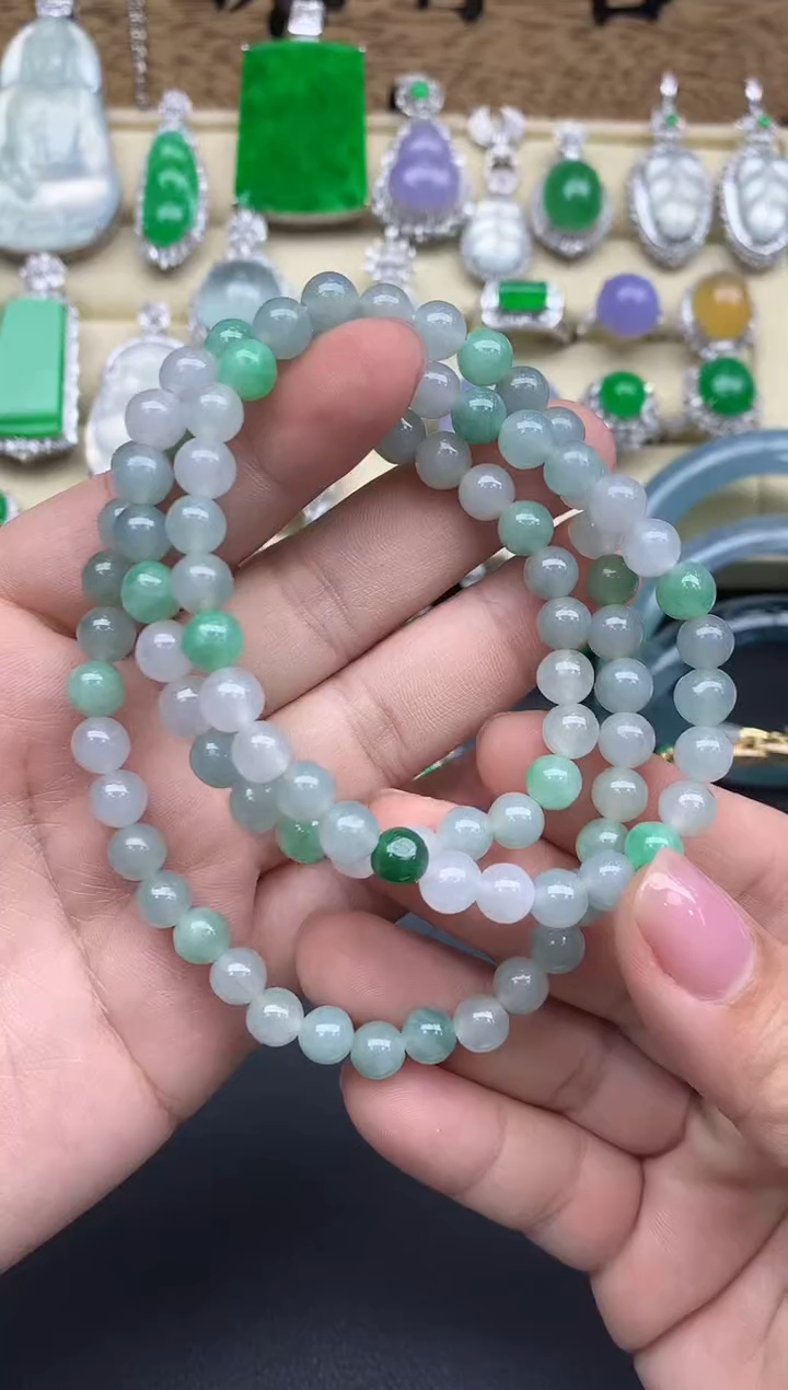 【闪购商品】翡翠手串未镶嵌93-中国好珍宝