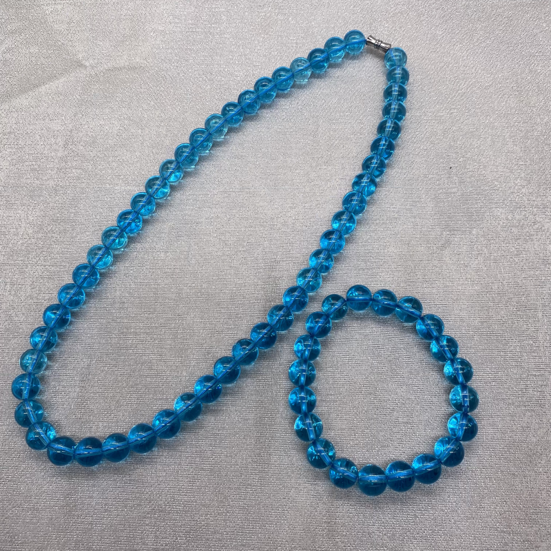 【蓝色星光 永不过时】蓝项链LQ031561