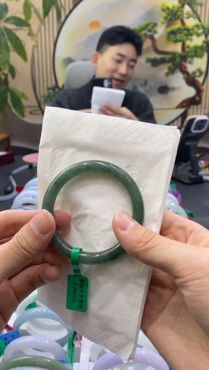 未镶嵌手镯翡翠9272