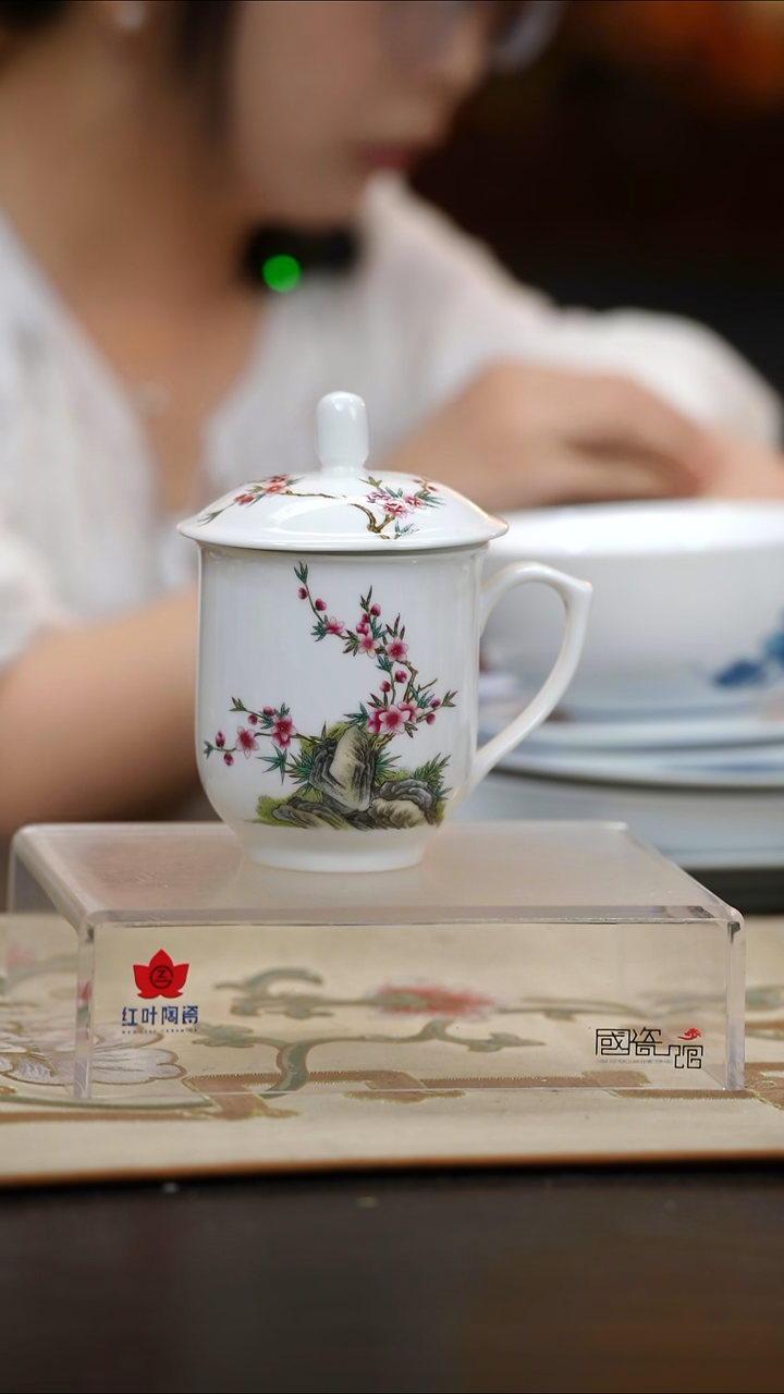 1头珐琅彩最春光单杯