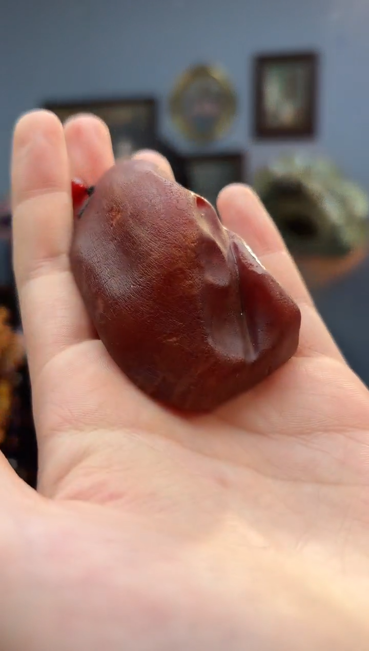 琥珀颈饰未镶嵌吊坠