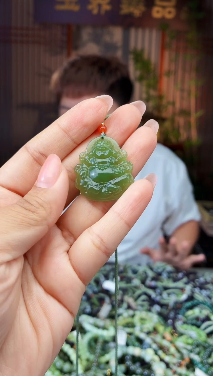 和田玉未镶嵌颈饰多样性发货拍一发一