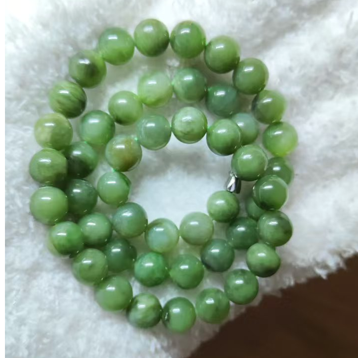 碧玉手链可调节圈口多品种展示发货其一