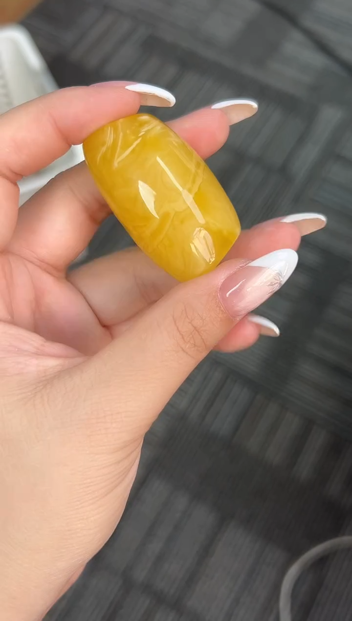 裸石琥珀未镶嵌琥珀蜜蜡吊坠