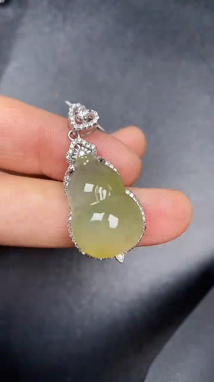 银S925镶嵌戒指翡翠2790