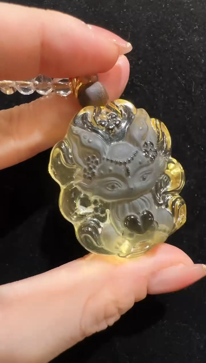 未镶嵌颈饰水晶国风