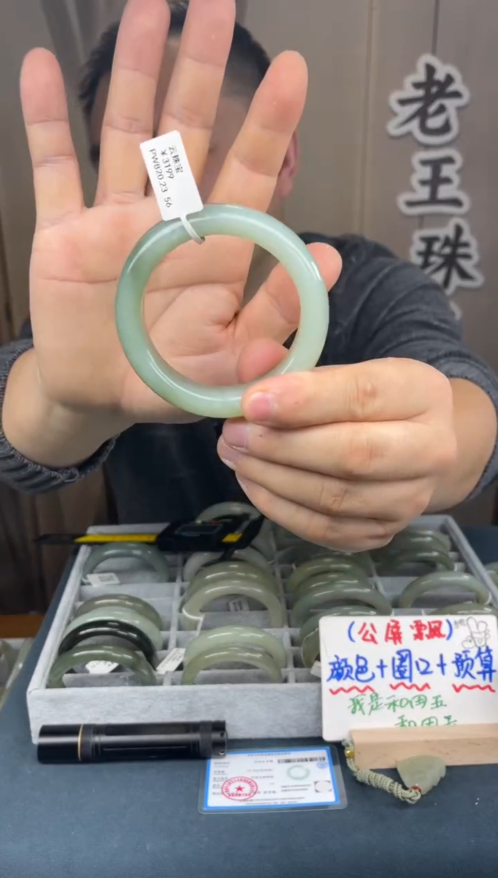 【闪购商品】和田玉手镯未镶嵌和田玉手镯-21