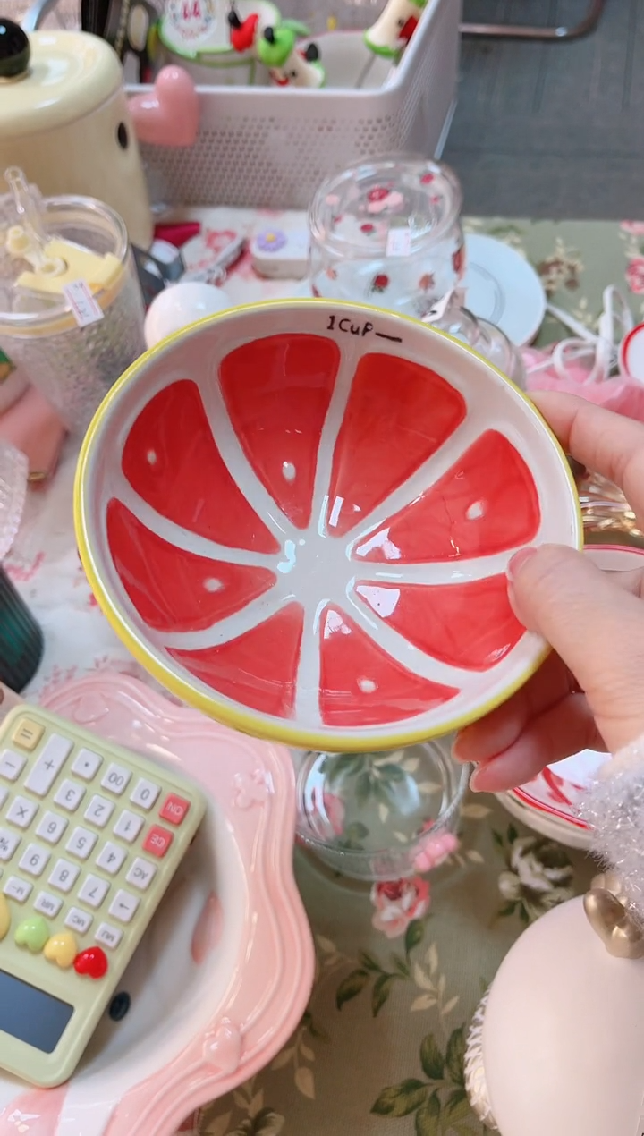 【闪购商品】摆件西柚碗品质好，发货快，放心拍