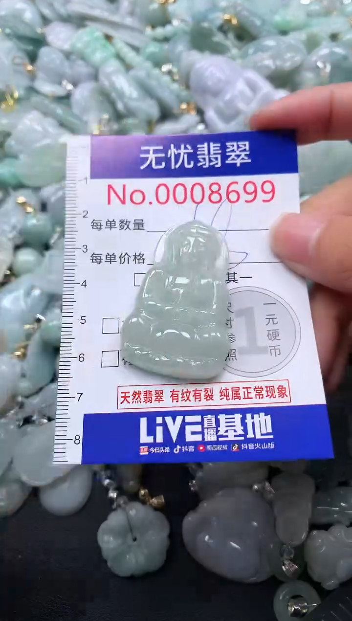 颈饰未镶嵌翡翠8699