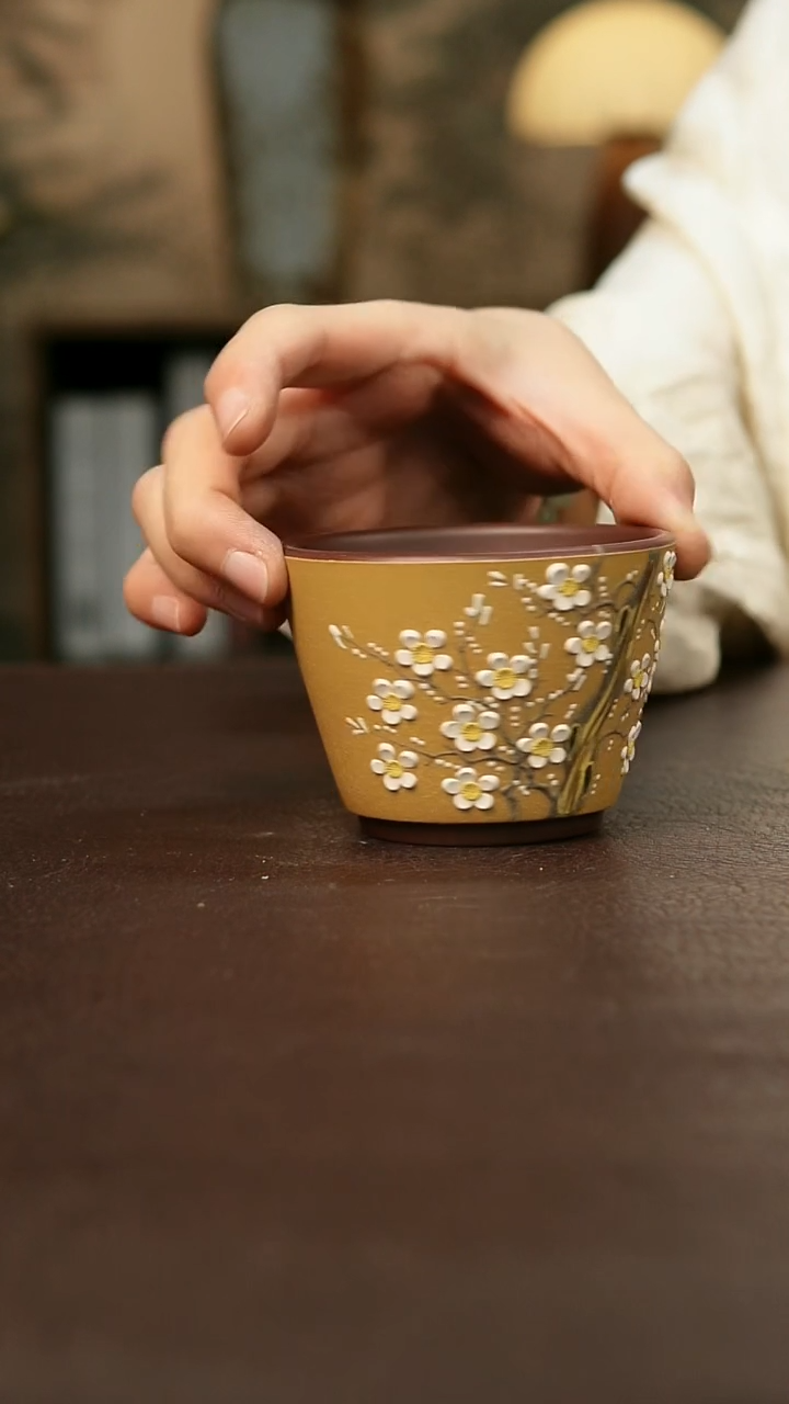 景德镇陶瓷杯碗柴烧多人