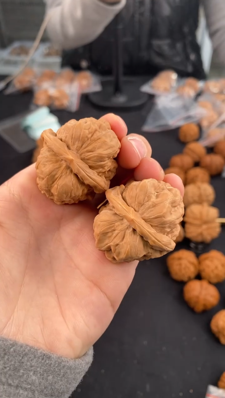 【闪购商品】文玩核桃把件延庆蛙35-x669