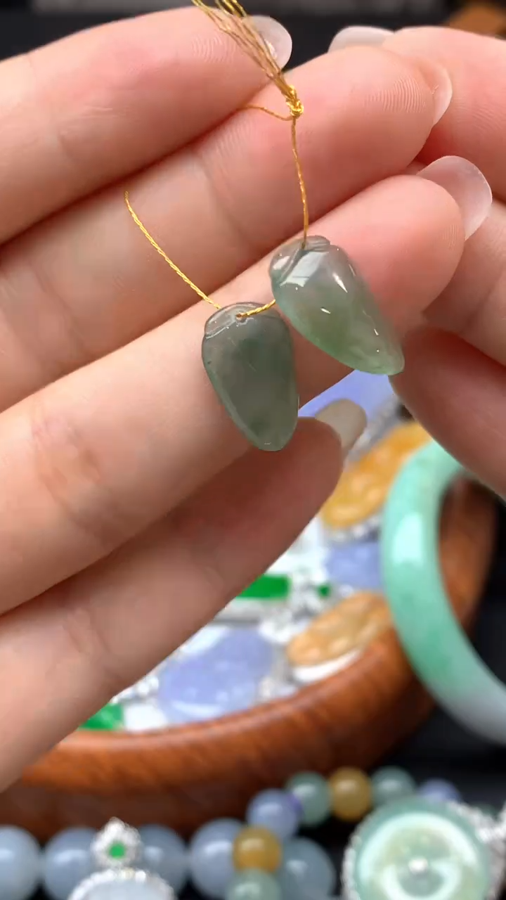 【闪购商品】翡翠颈饰未镶嵌30-天然翡翠