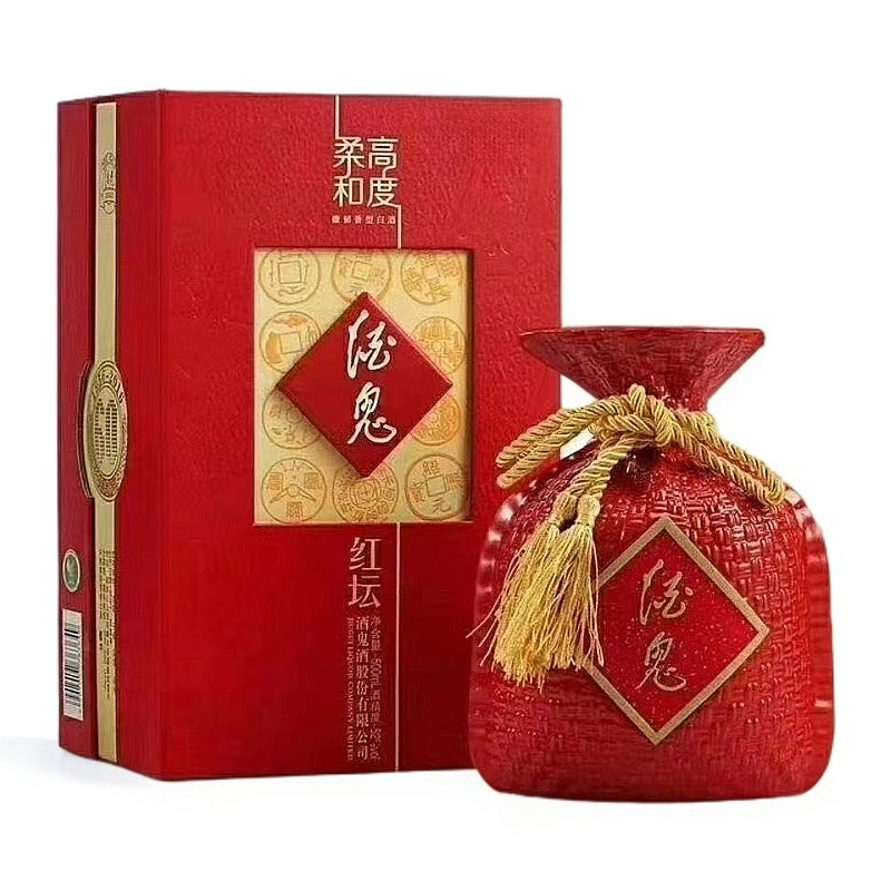 酒鬼【2017年】酒鬼 红坛 （柔和高度） 馥郁香52度500ml