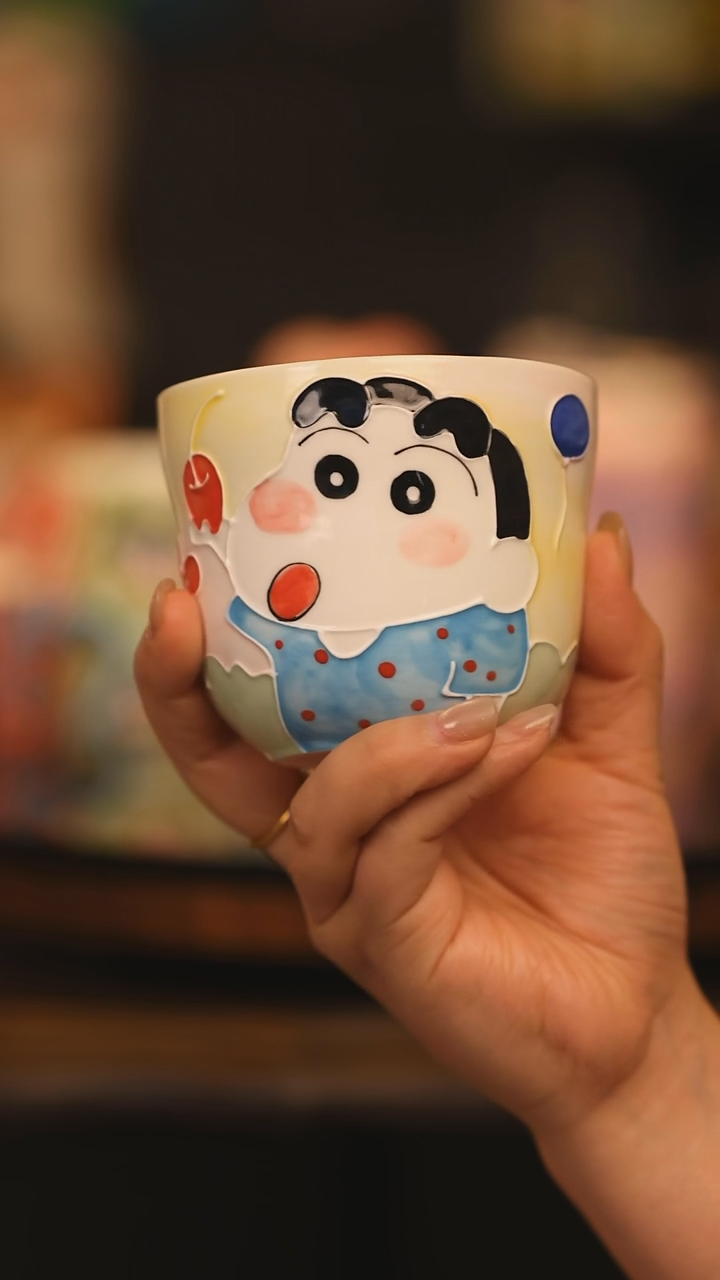 【闪购商品】摆件景德镇釉下彩绘设计师款陶瓷