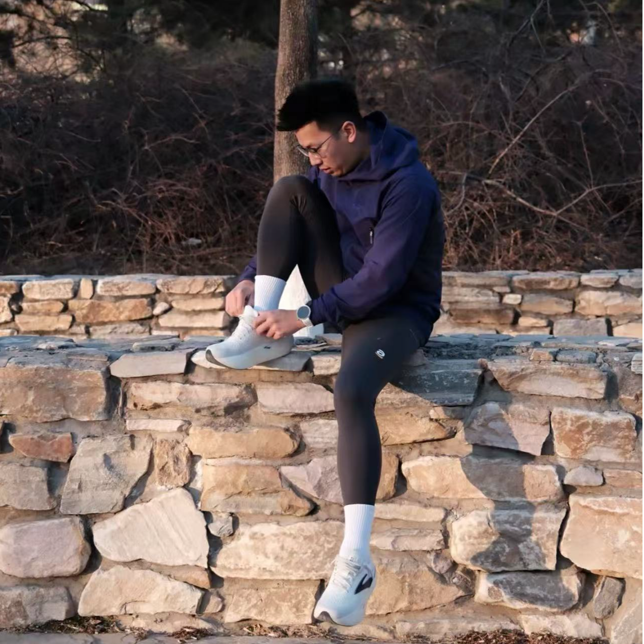 男女春夏季跑步鞋情侣款时尚休闲百搭缓震运动鞋