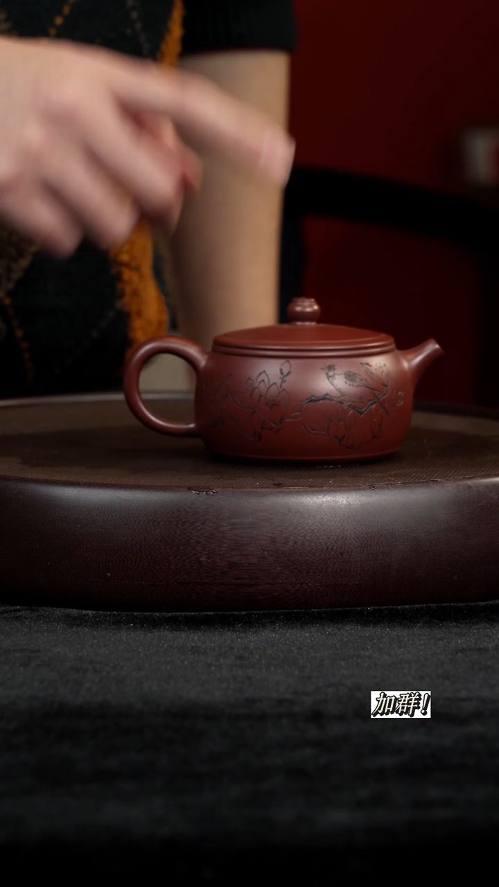 茶壶紫砂XZJ紫朱泥汉瓦160c