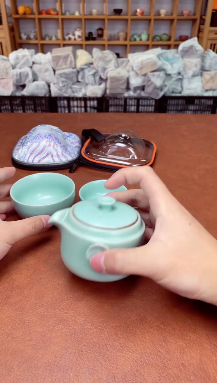 【闪购商品】摆件高端瓷器易仟杯茶器