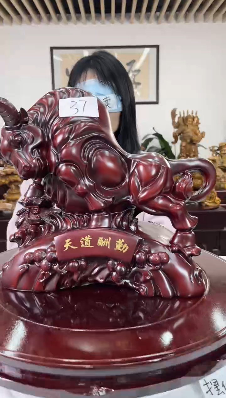 树脂仓库搬家摆件清37