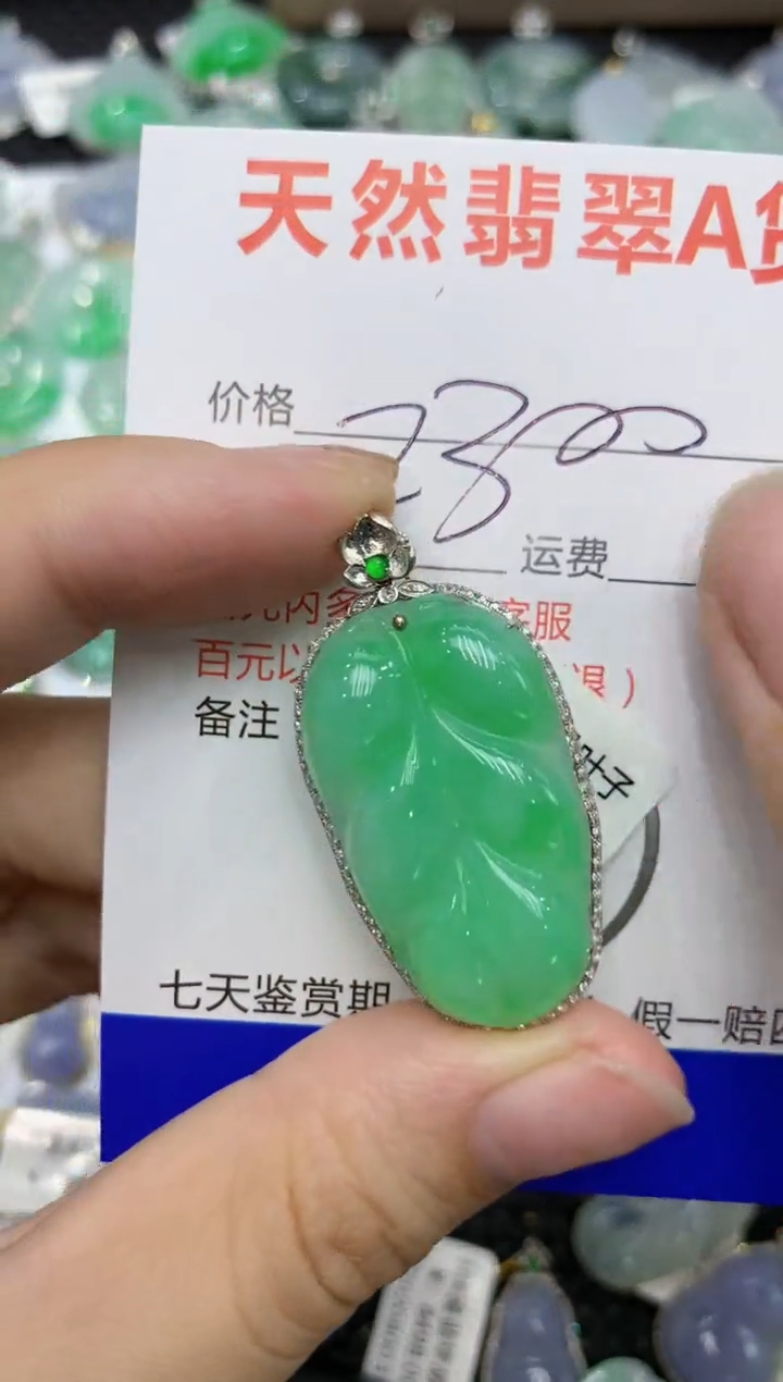 【闪购商品】翡翠颈饰18K金镶嵌111111111111