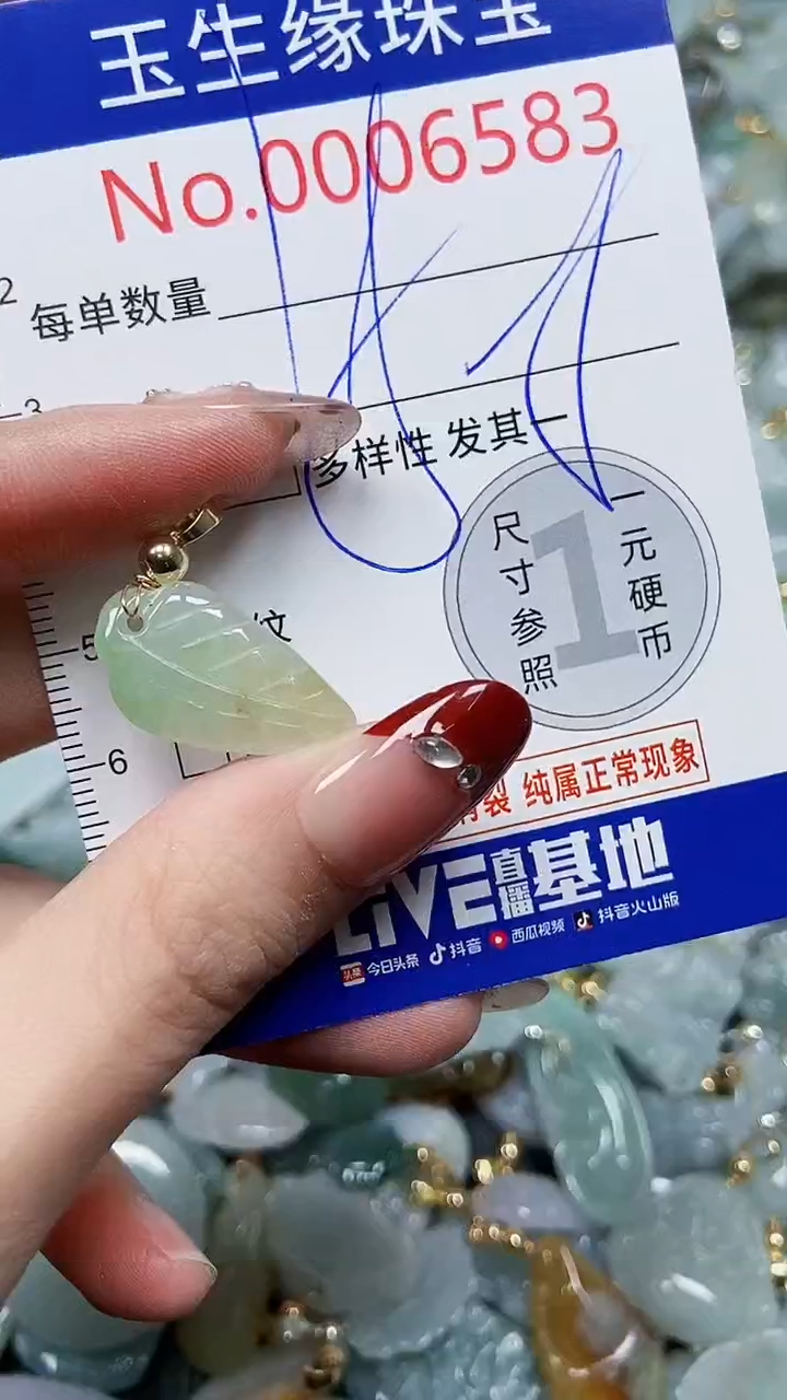 【闪购商品】翡翠颈饰未镶嵌闪购00006583