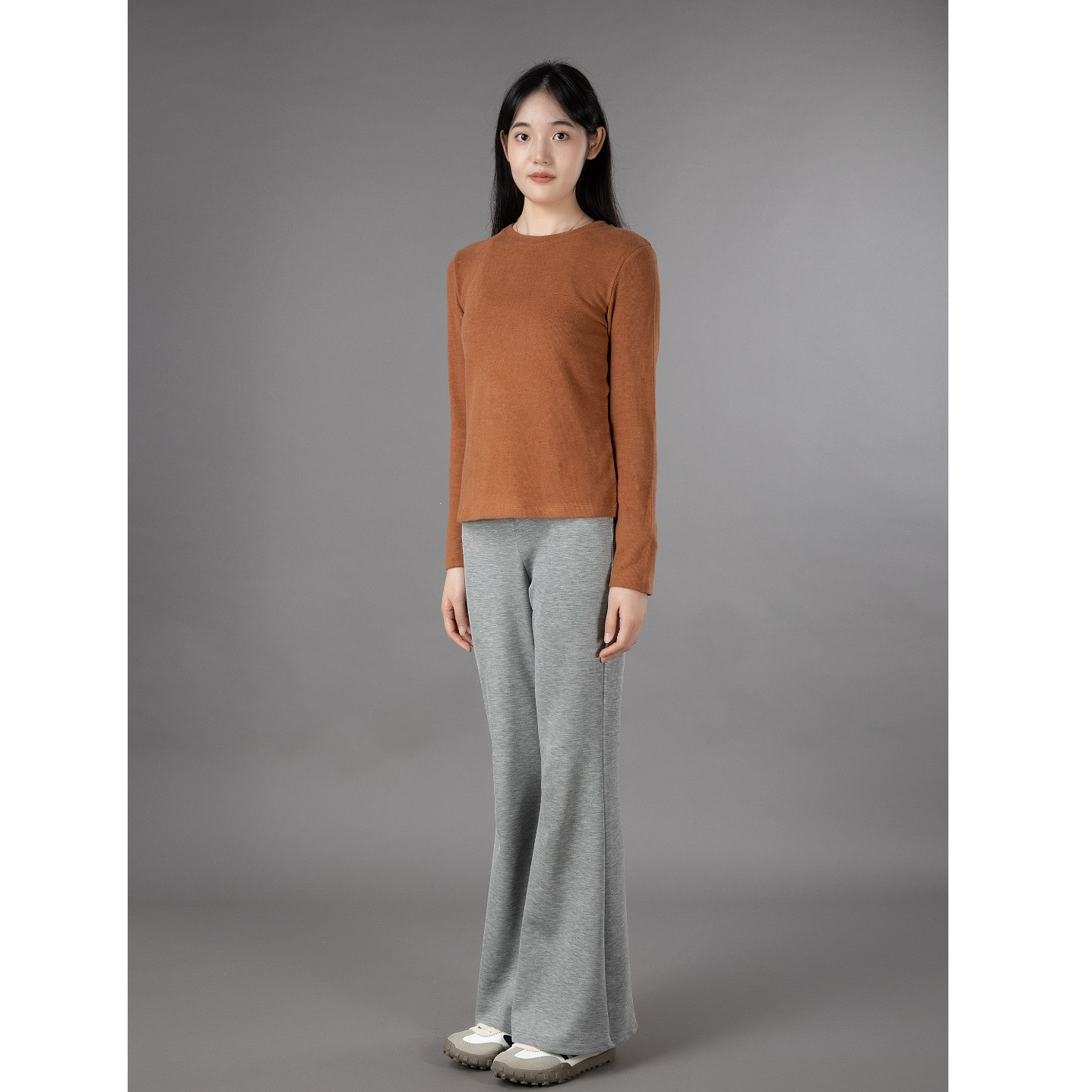 笕度.冬季女士伦敦呢圆领衫330