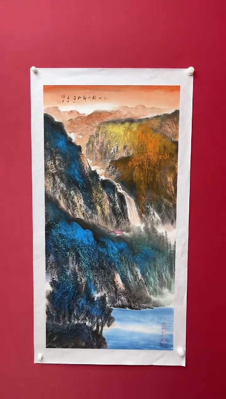 【闪购商品】国画吴-四尺山水/无框/W