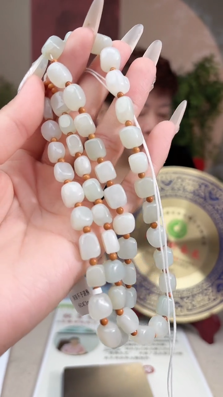 和田玉未镶嵌项链多样性发货拍一发一