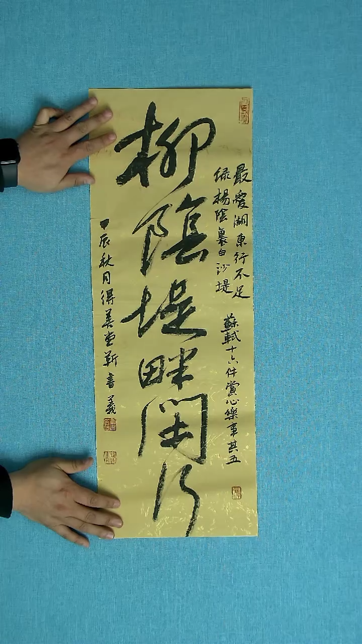 【闪购商品】书法207 河南靳书义中书协70*25