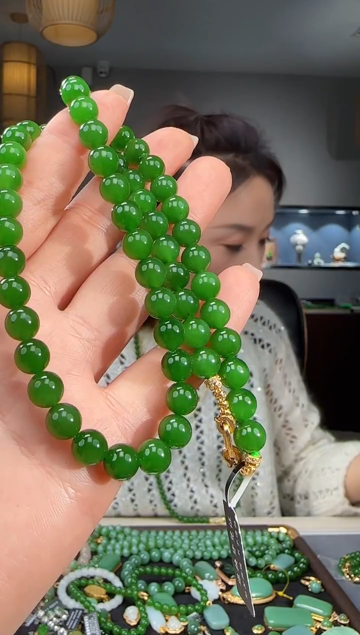 颈饰未镶嵌和田玉静**然1