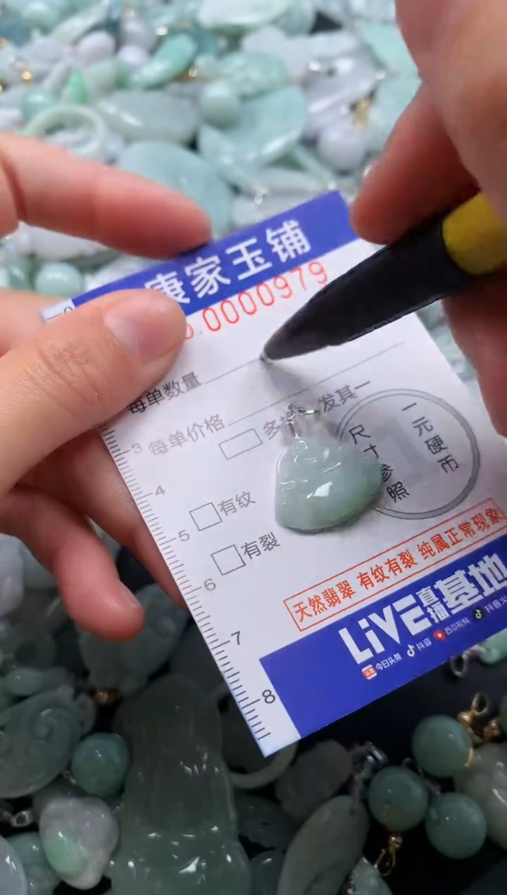 颈饰未镶嵌翡翠979