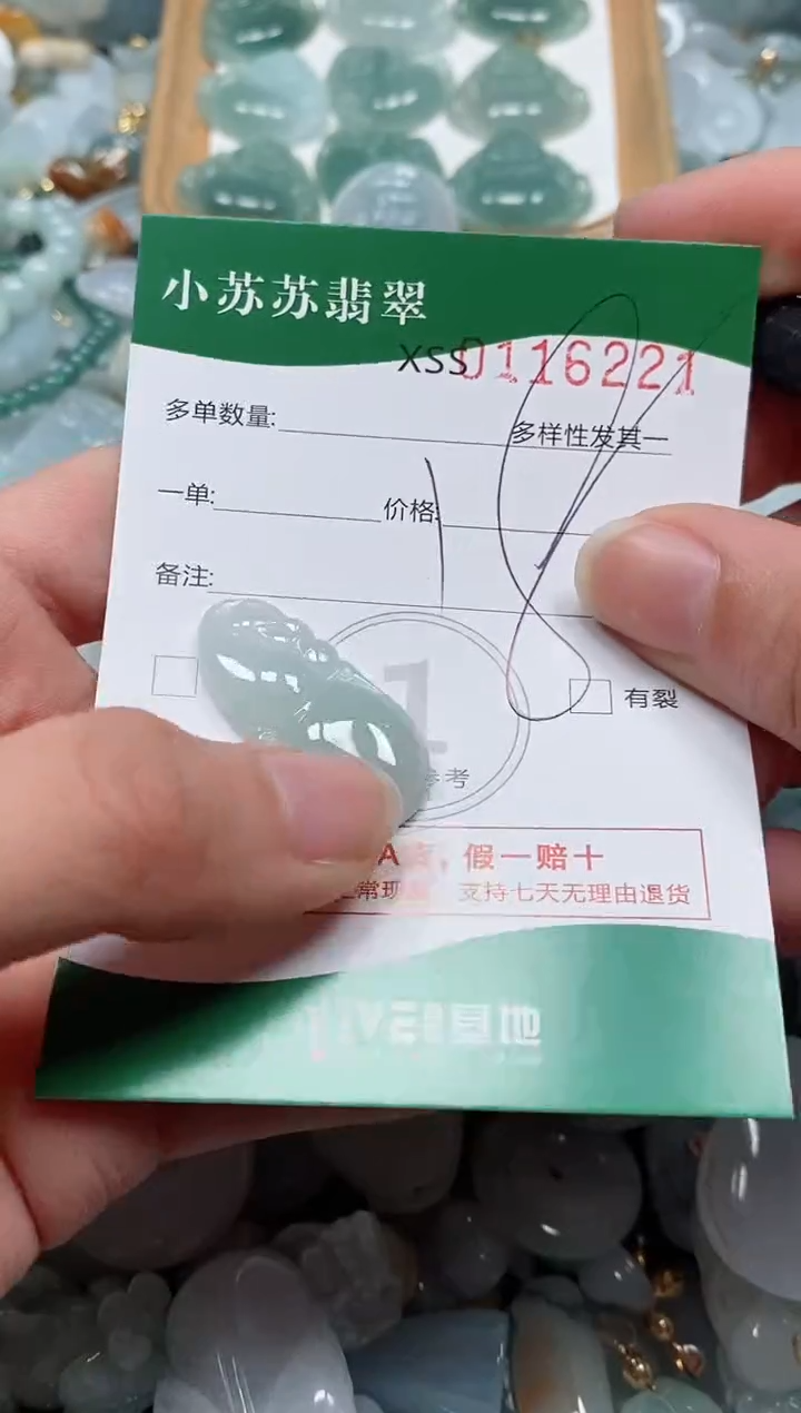 【闪购商品】翡翠颈饰未镶嵌闪购商品0116221