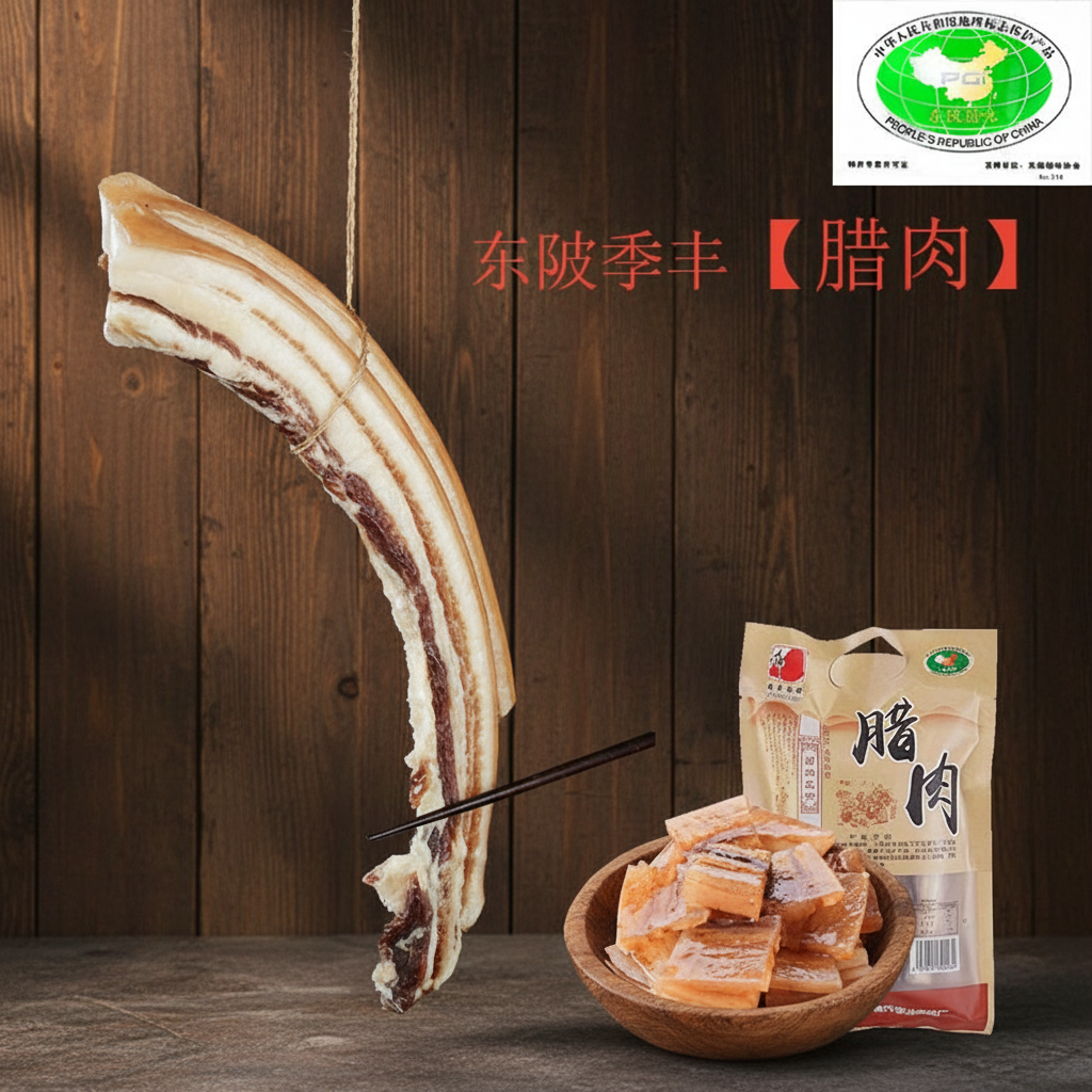 【季丰腊肉】东陂腊味连州特产腊肉农家自制非烟熏肉传统咸五花肉