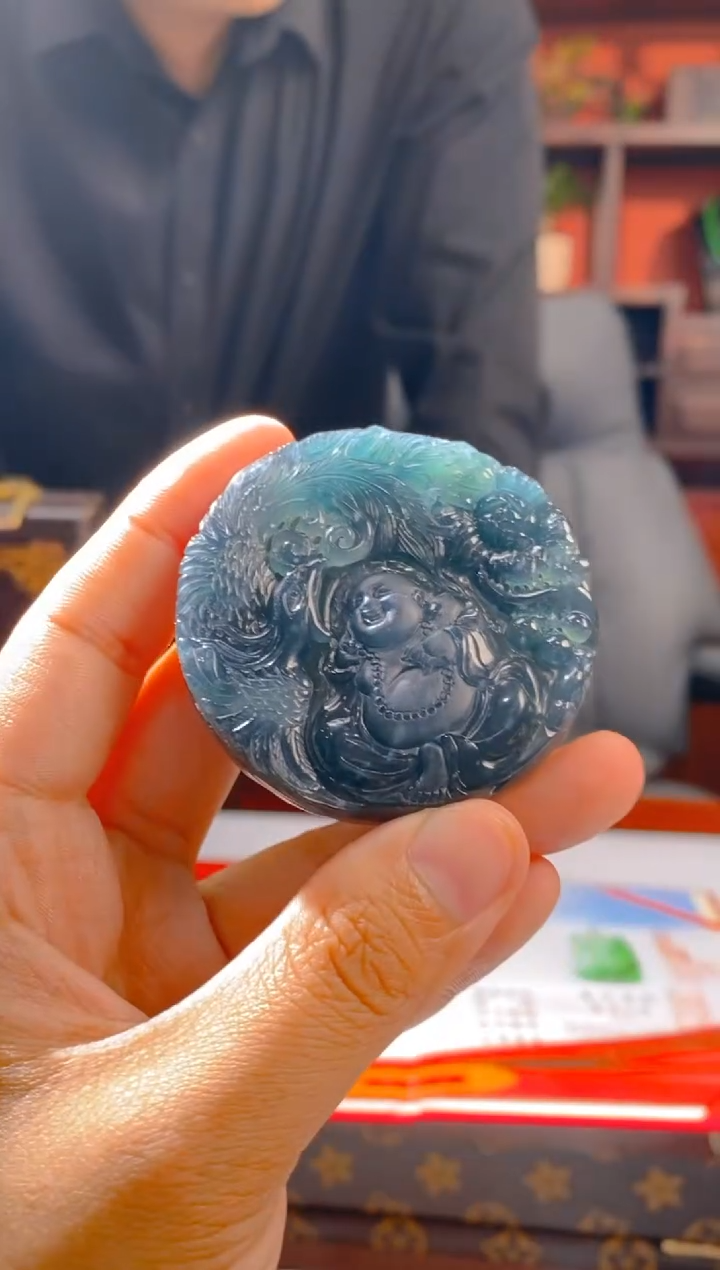 定制翡翠未镶嵌XM翡翠毛货SHH-79