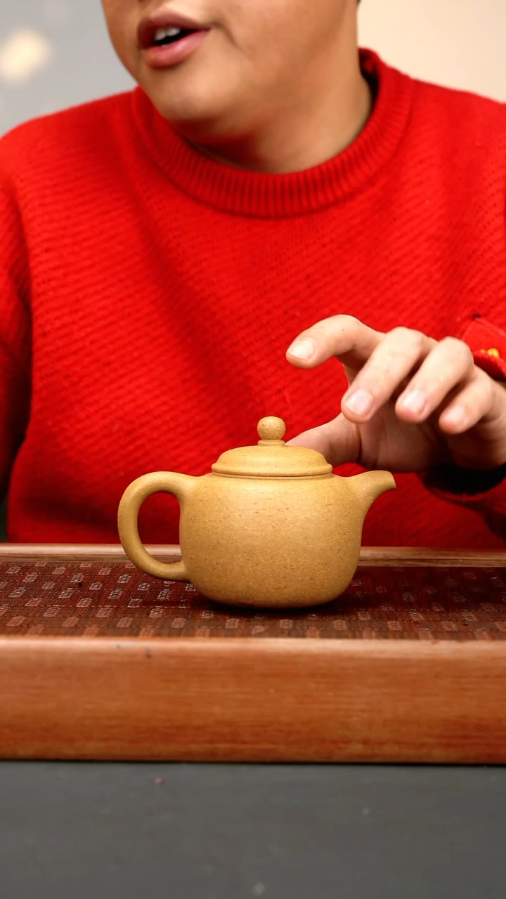 【闪购商品】紫砂茶壶lw  黄金段 匏尊 微瑕