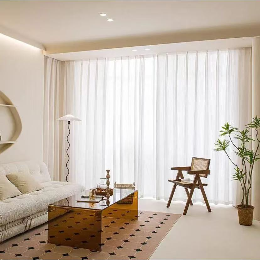 网红竖百叶窗帘透光不透人