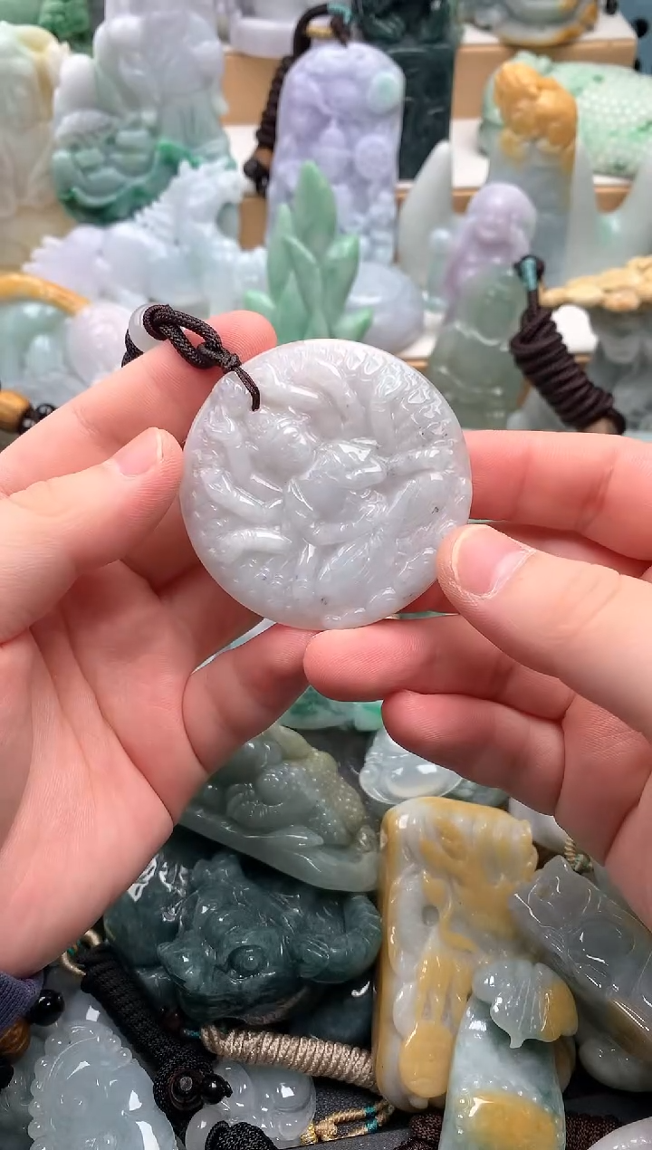 吊坠(不含链)未镶嵌翡翠1