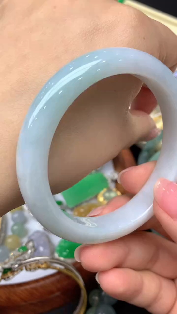 【闪购商品】翡翠颈饰18K金镶嵌7-天然翡翠