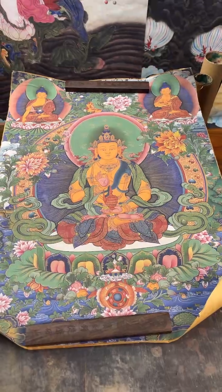 卷轴画刘洋画院老六专属AA133
