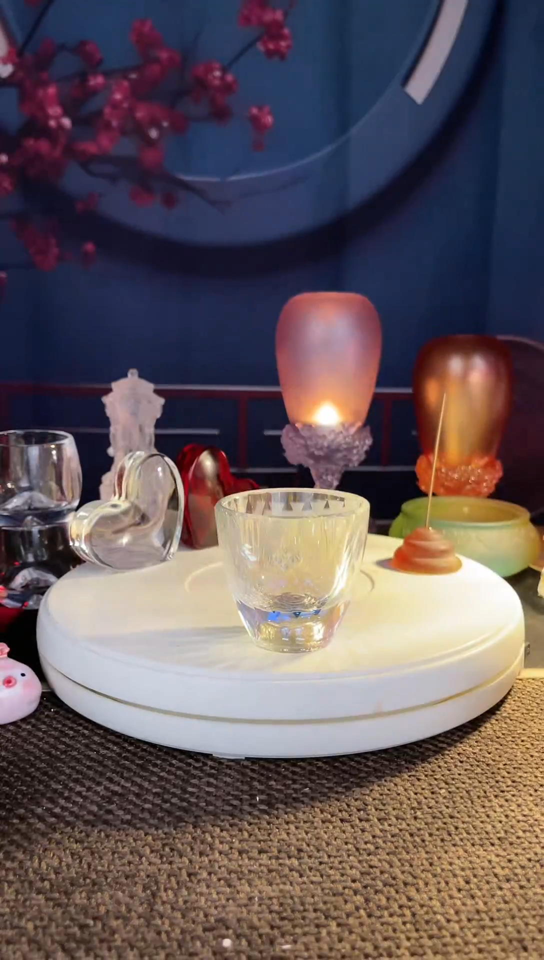 22水晶玻璃轻奢盖碗防烫耐热玻璃泡茶碗