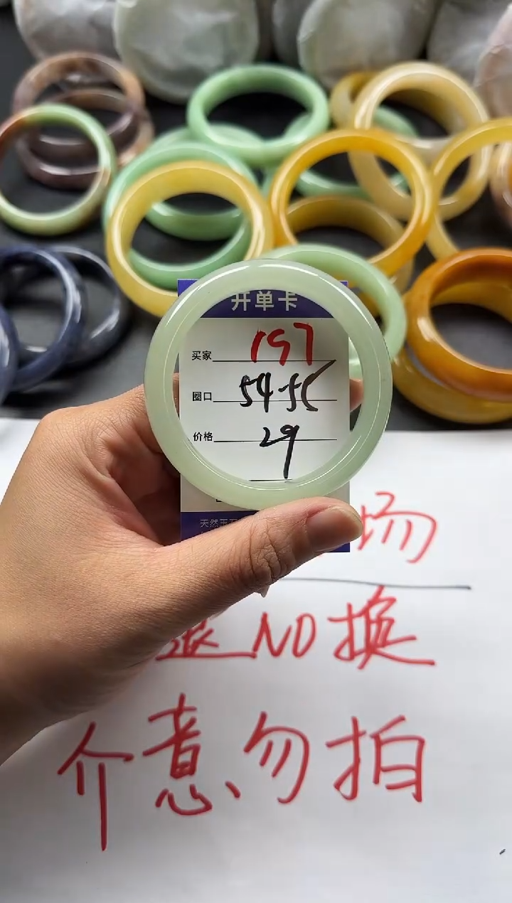 未镶嵌手镯石英质玉197