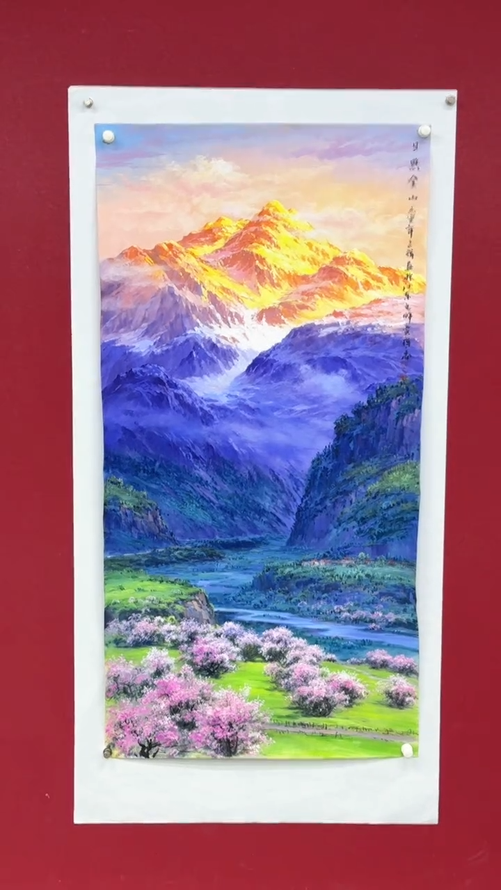 国画国画绘画山水花鸟