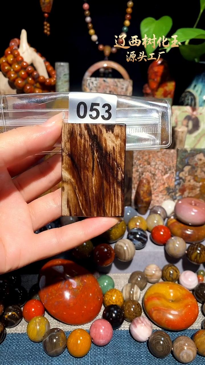 未镶嵌-硅化玉天然北票硅化玉吊坠